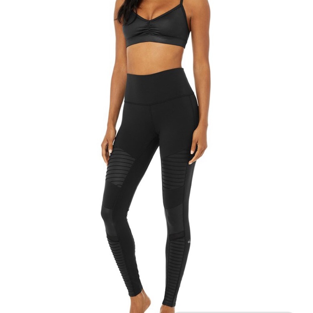 Alo yoga high-waist moto leggings